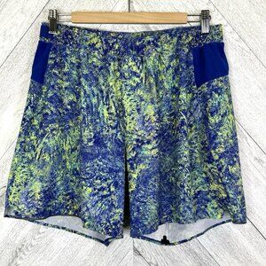 Lululemon Surge Shorts 6" Lined Mens Size Large Performance Running Seawheeze